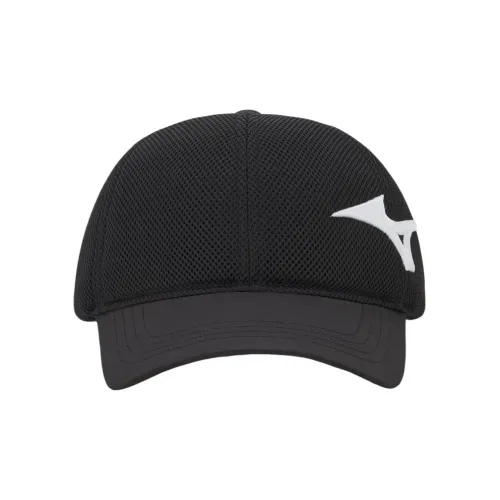 Mizuno Полиэстер Кепки Унисекс Черный