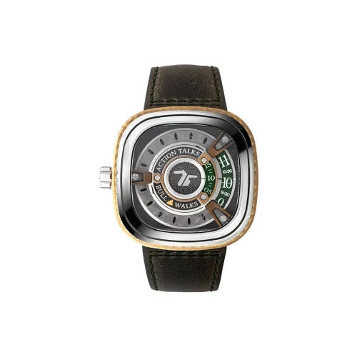 SEVENFRIDAY Механические Мужские Часы 47мм*47мм Серый