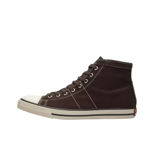 Visvim Скейтборд Кроссовки MID Топ Коричневый Мужской