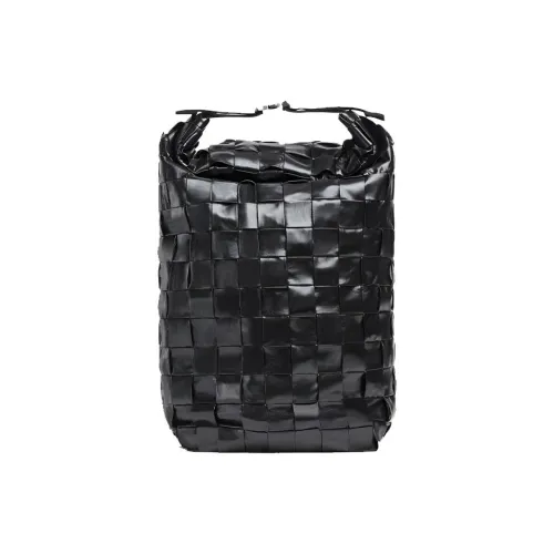 Bottega Veneta Bottega Veneta Luggage Collection Кожа Рюкзак Мужской Черный