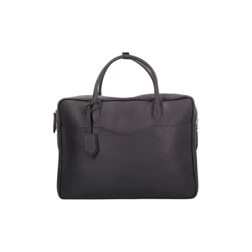 LONGCHAMP Телячья кожа Ноутбук Сумка Стандартная Женская Черная