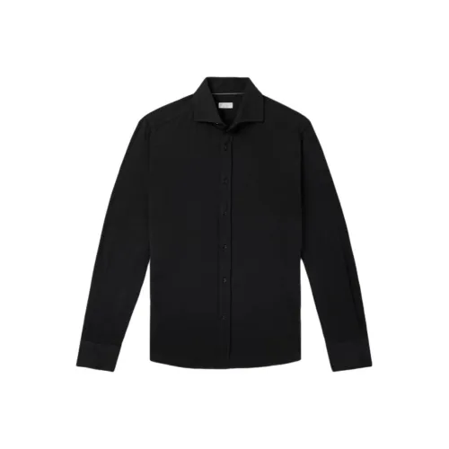 BRUNELLO CUCINELLI Рубашка Мужская Черная