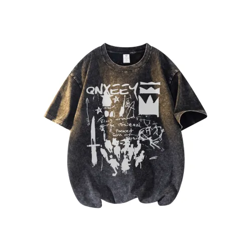 Qnxeey Унисекс Футболка