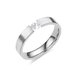 Искрящееся вечное кольцо (серебряное)