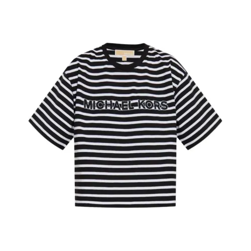 MICHAEL KORS SS25 Рукав с оборванным плечом T-рубашка Женская