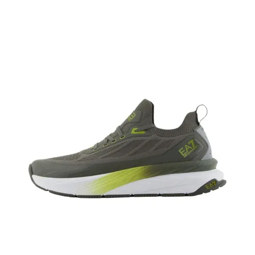 EMPORIO ARMANI EA7 CRUSHER Sonic Низкий Топ Повседневная Обувь Унисекс Зеленый