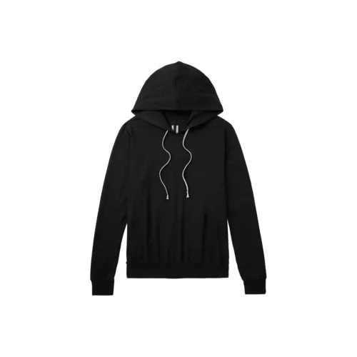 RICK OWENS Черные Мужские Свитшоты