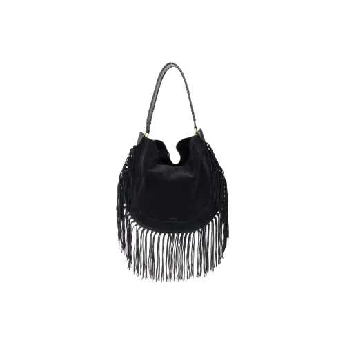 ISABEL MARANT Телячья кожа Сумка через плечо Женская Черная