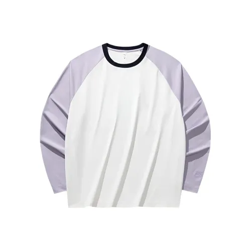 ANTA SUPERSTORE Серый Пыльно-фиолетовый Унисекс T-рубашки