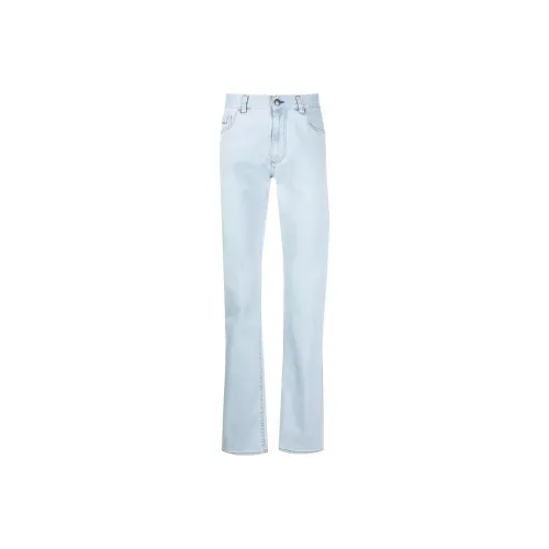 Canali Light Blue Men's Jeans Canali Светло-голубые мужские джинсы