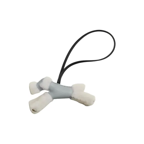 HERMES Budy Charm Шерсть Bag Charm Сумка Мерч Женская Белая