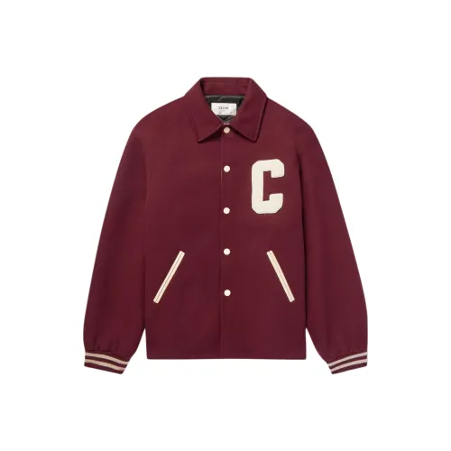 CELINE Куртки и Пальто Мужской Бордовый