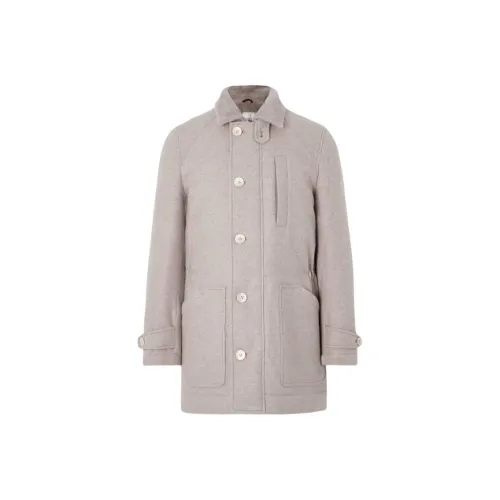 BRUNELLO CUCINELLI Пальто Мужское Серое