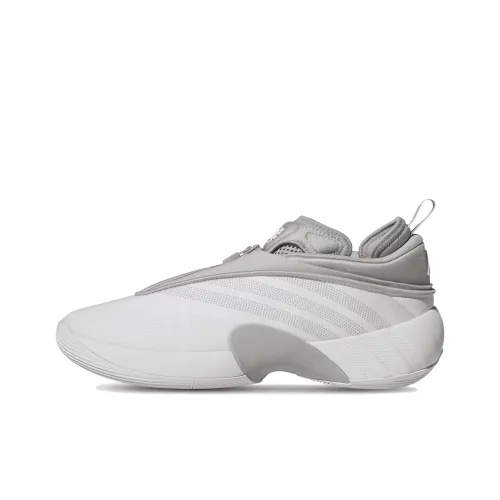 Adidas Баскетбольные кроссовки Low Top Белые Унисекс