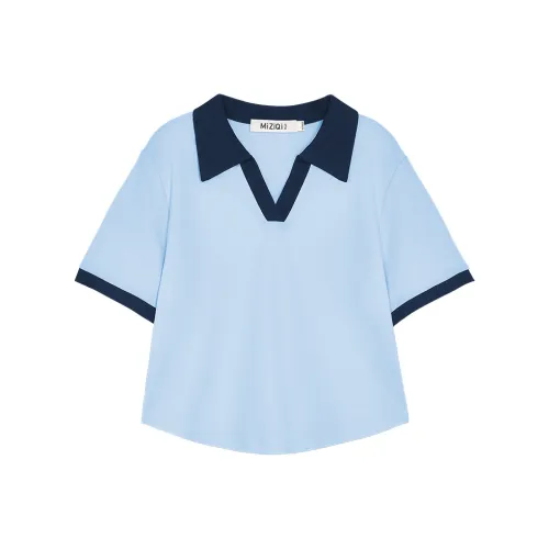 MIZIQI Короткий рукав T-рубашка Женская