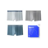 Светло-синий/Серо-голубой/Светло-серый 9111 (Клетчатый ледяной шелк)