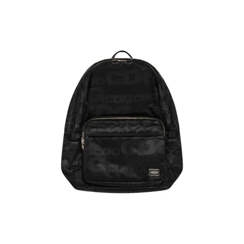 CDG Хлопок Рюкзак Стандартный Унисекс Черный