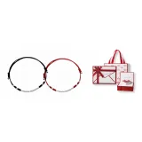 Красная нить + Черный шнур + Коробка "Сердцебиение"