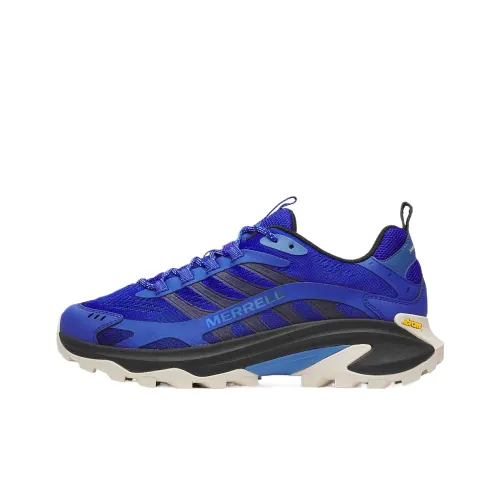 MERRELL Moab Speed Устойчивый к истиранию Низкий Топ Походная обувь Мужская Синий Черный