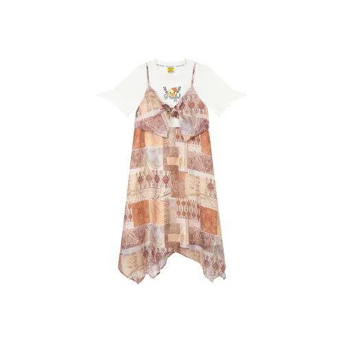 B.Duck Короткий рукав Платье Женское