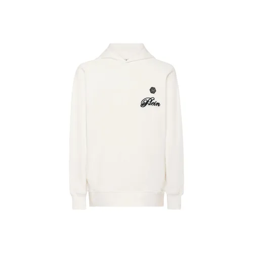 PHILIPP PLEIN Белый Мужской Свитшот