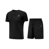 Black (Ne01 Баскетбольный медведь с логотипом на груди) + Black (Ne01 Баскетбольный медведь с логотипом на штанах)