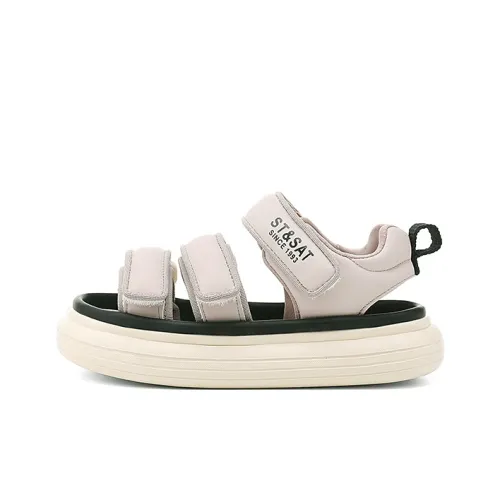 ST SAT Износостойкие Дышащие Стельки Устойчивые к Скольжению Детские Сандалии для Малышей