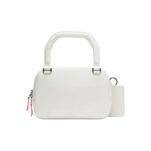 Lululemon Collaboration SLNSH Искусственная кожа Сумка Экстра-большая Женская Светлая Парово-серый