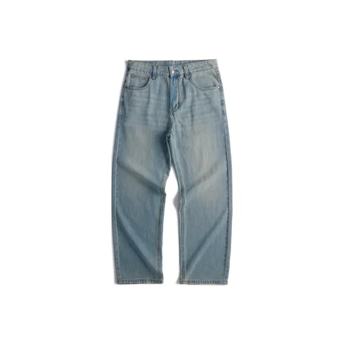 Xiyue Светло-синие мужские джинсы