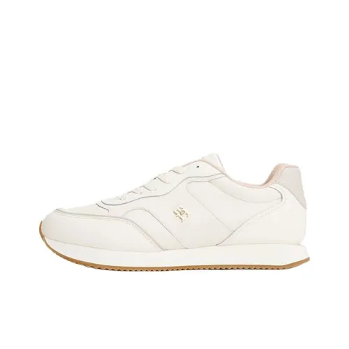 Tommy Hilfiger TRAINERS Низкий Топ Повседневная Обувь Женская Белая