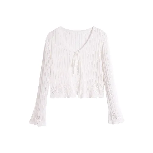 Migu Белый Женский Трикотаж