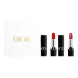 720 Красно-бурый Коричневый, Сатин + 999 Легендарный красный Lip, Велюр