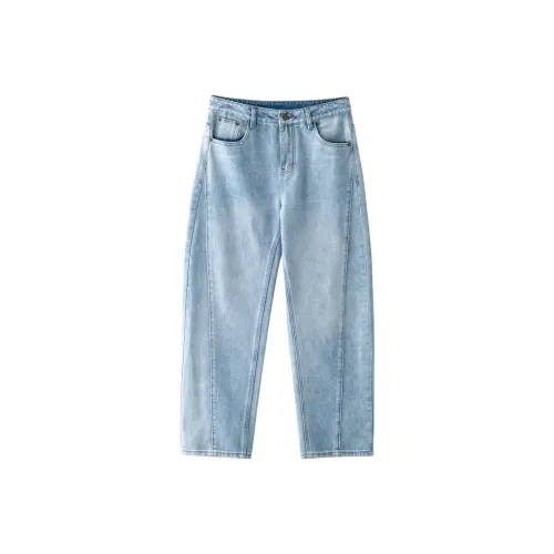 Duke car Джинсовый синий Унисекс Джинсы