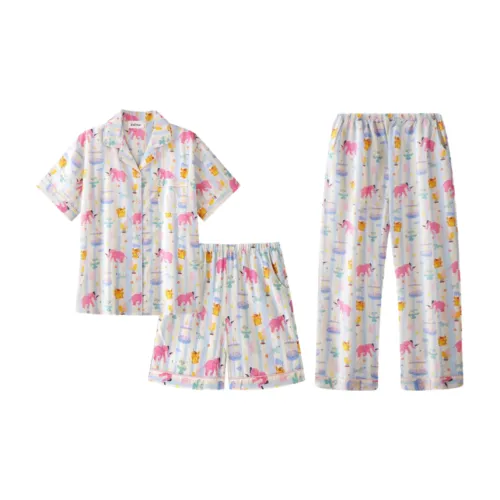 XIAFENYAN Цвет изображения Женские Пижамные комплекты