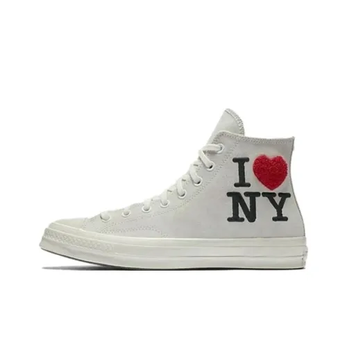 Converse Chuck Taylor All Star 70 Устойчивые к истиранию высокие кроссовки для скейтбординга Мужские Белый Черный