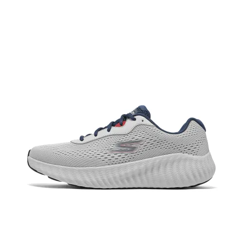 Skechers Беговые кроссовки Низкий Топ Серый Мужской