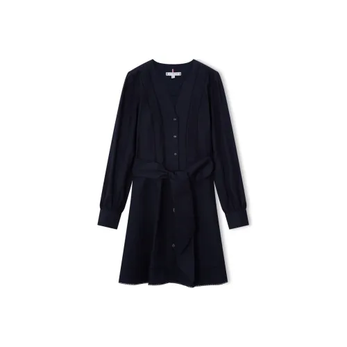Tommy Hilfiger Женские Платья с Длинным Рукавом