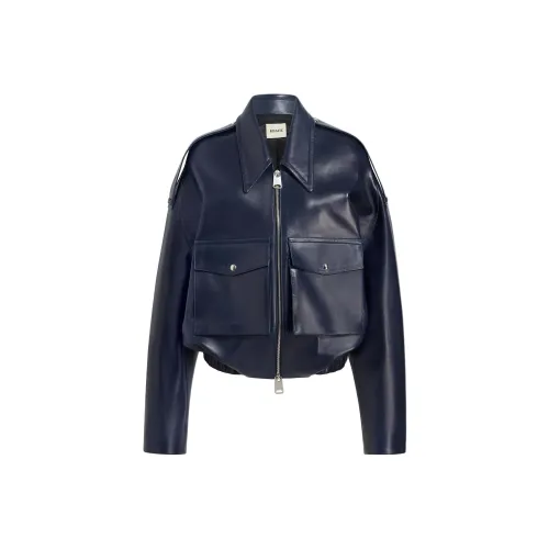 KHAITE FW25 Owey Куртка Кожа Куртка Женская