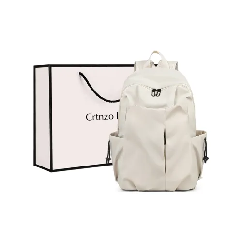 Crtnzo Kroez Ткань Рюкзак Стандартный Женский Экрю