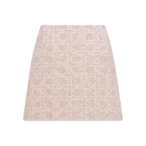 DIOR Повседневные короткие юбки Женские Розовый