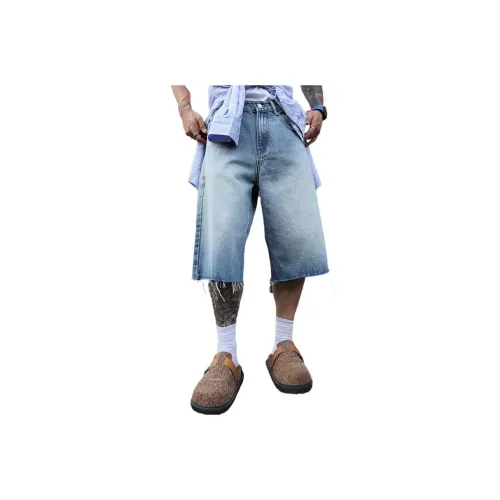 PANDA ADEVIL Джинсовые шорты Унисекс