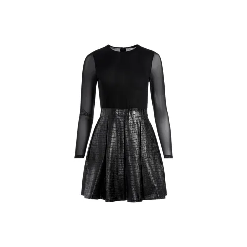 ALICE+OLIVIA Black Женские Длинные Платья с Рукавами