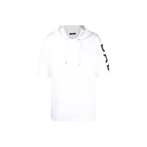 BALMAIN Белый Мужской Свитшот