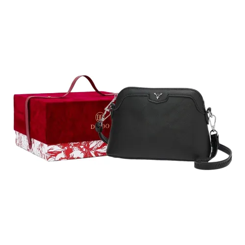 DEDOO ПУ (полиуретан) Маленькая квадратная сумка через плечо маленькая женская черная