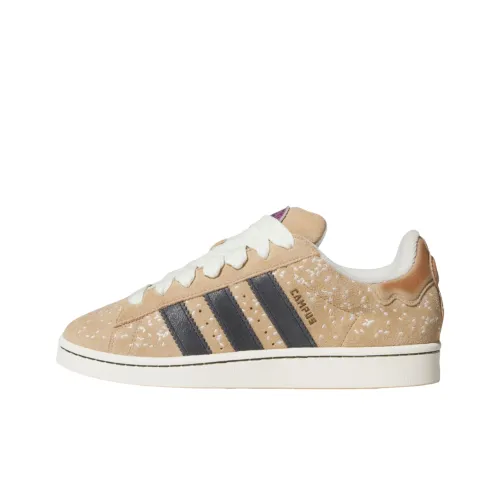 Adidas Originals CAMPUS 00s Устойчивые к истиранию низкие скейтборд-кроссовки Унисекс Теплый песочный Коричневый