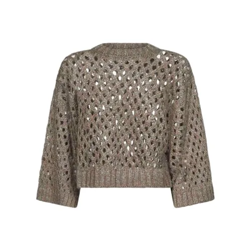 BRUNELLO CUCINELLI Свитер Женский Золотой