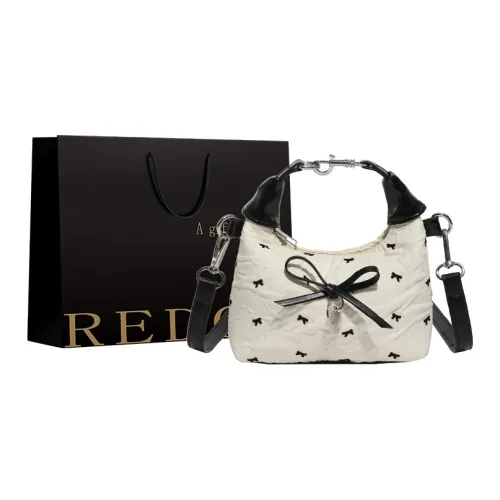 REDOO ПУ (полиуретан) Сумка Стандартная Женская Белая Розовая