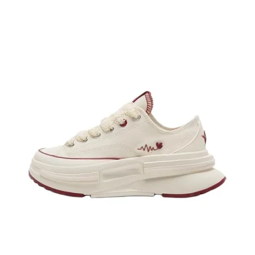Converse Chuck Taylor SEASONAL Устойчивые к истиранию Низкие Кеды Женские Бежевые