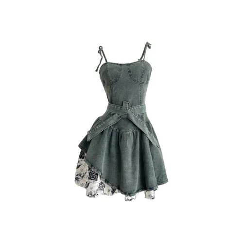 ORANDOR WEAR Джинсовый синий Женские Слиплатья