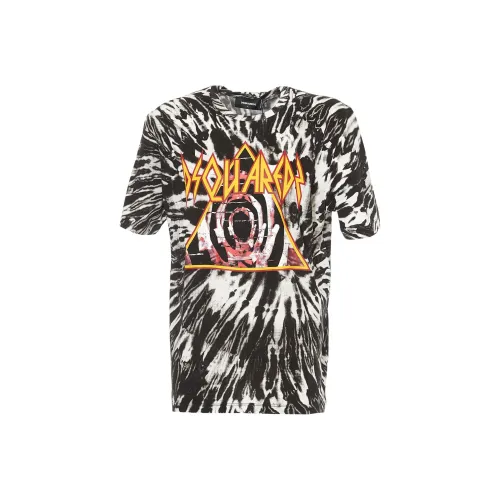 DSQUARED 2 Черные Мужские T-Рубашки